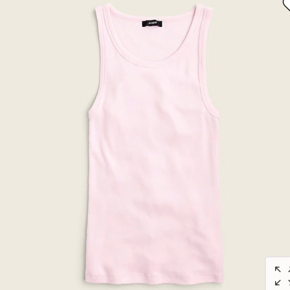 Ribbed cutaway tank, size small